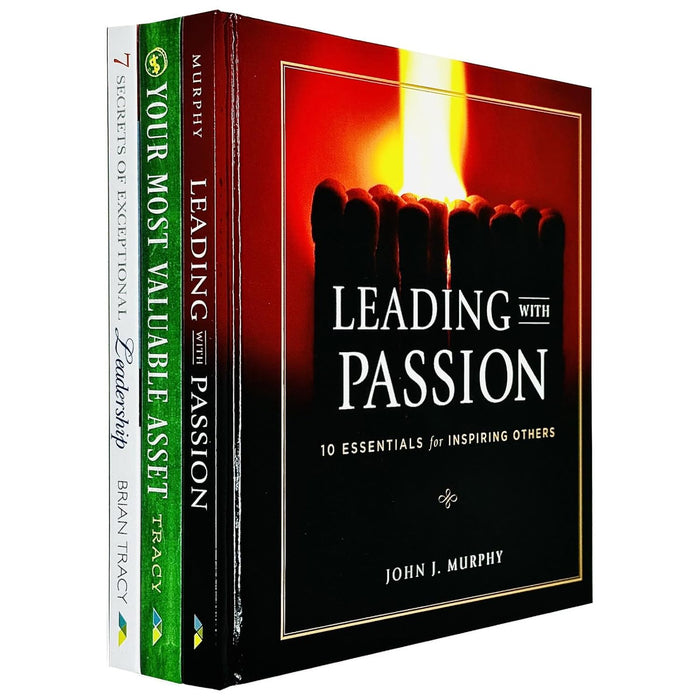 Leading with Passion, Your Most Valuable Asset & The 7 Secrets of Exceptional Leadership 3 Books Collection Set