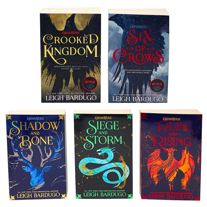 Leigh Bardugo 5 Books Set Collection and Shadow And Bone Trilogy with Grishaverse Series