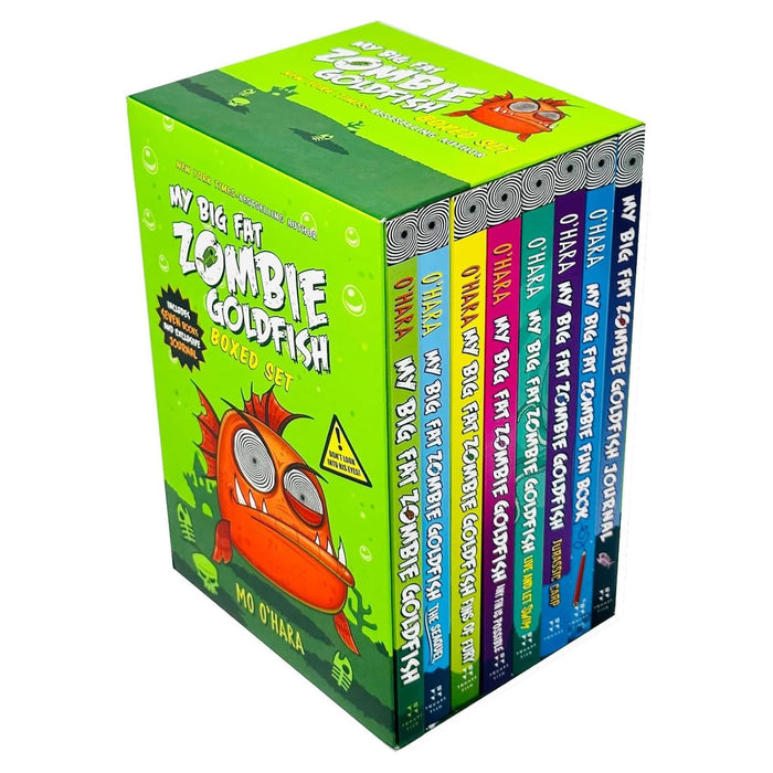 My Big Fat Zombie Goldfish Boxed Set Includes 7 Books and Exclusive Journal by Mo O'Hara