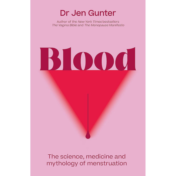 Dr Jennifer Gunter Collection 3 Books Set Blood,Menopause Manifesto,Vagina Bible