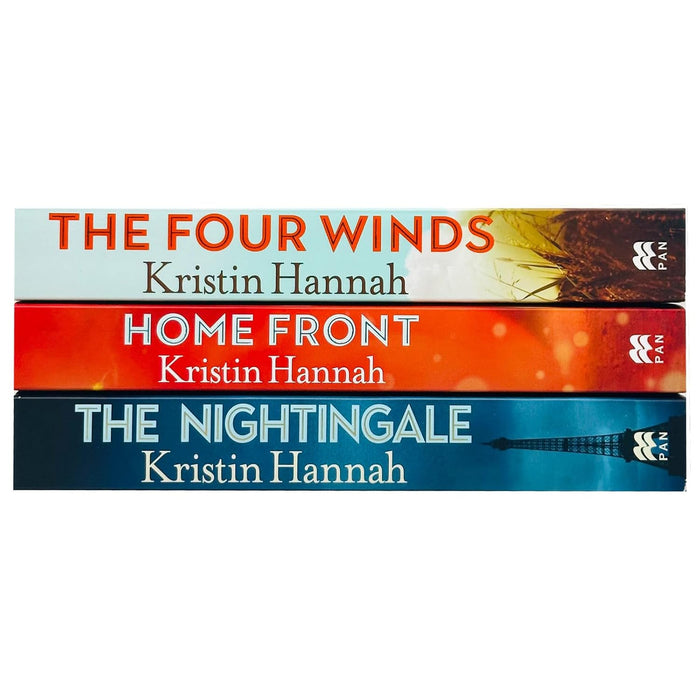 Kristin Hannah Collection 3 Books Set (The Four Winds, Home Front & The Nightingale)