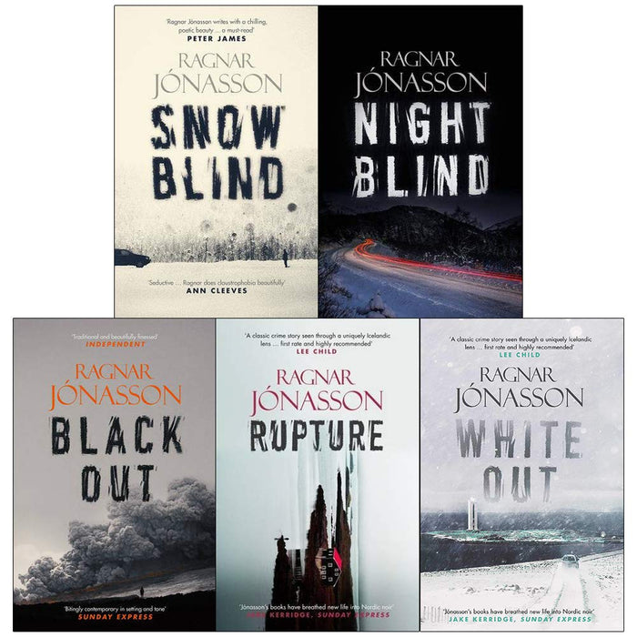 Dark Iceland Series 5 Books Collection Set By Ragnar Jonasson