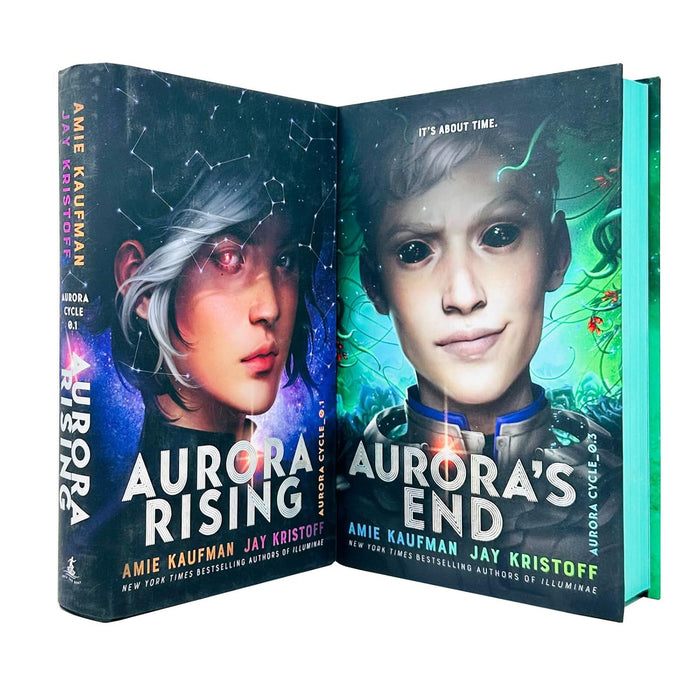 The Aurora Cycle Series 2 Books Collection Set By Amie Kaufman & Jay Kristoff (Aurora Rising & Aurora's End)