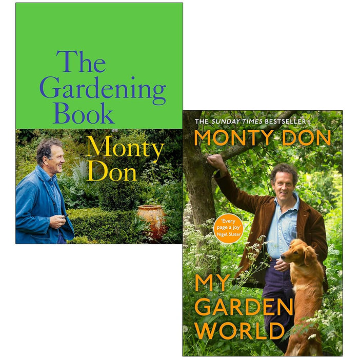 Monty Don Collection 2 Books Set (The Gardening Book & My Garden World) - The Book Bundle