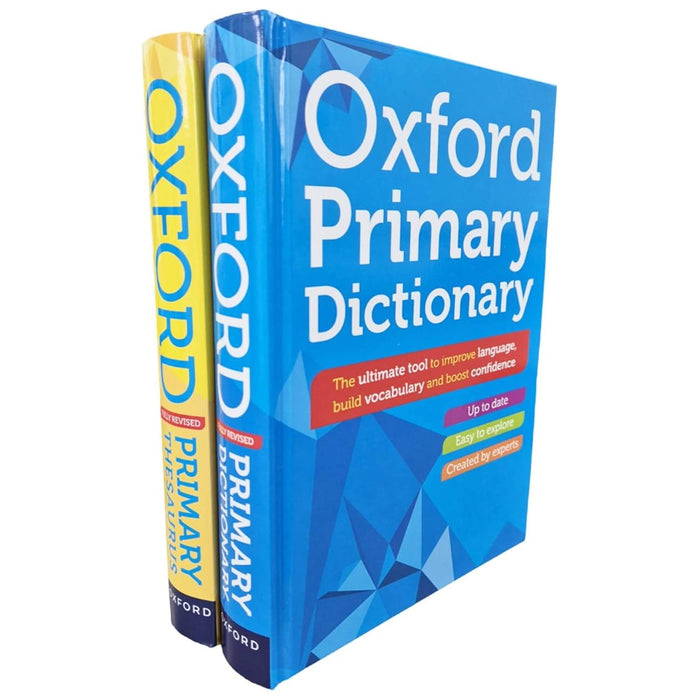 Oxford Primary Dictionary & Thesaurus 2 Books Collection Set (HB)