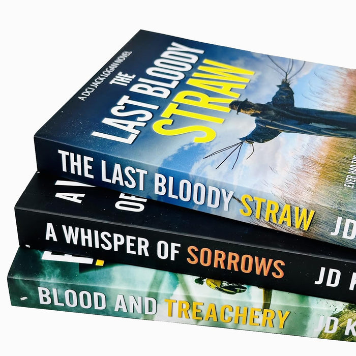 DCI Logan Crime Thrillers 4-6 Collection 3 Books Set By JD Kirk