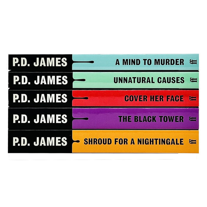 Inspector Adam Dalgliesh Series 5 Books Collection Set by P. D. James