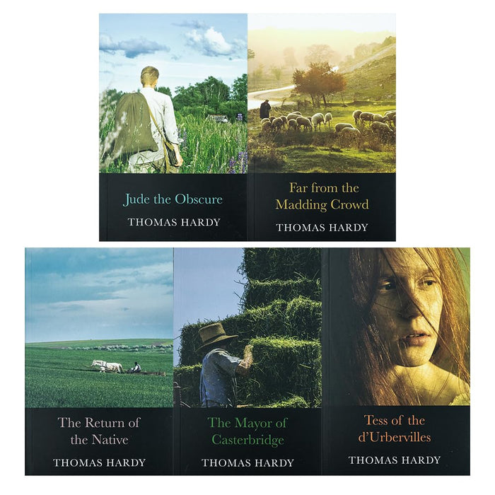 The Novels of Thomas Hardy 5 Books Set: Jude the Obscure, Tess of the d'Urbervilles