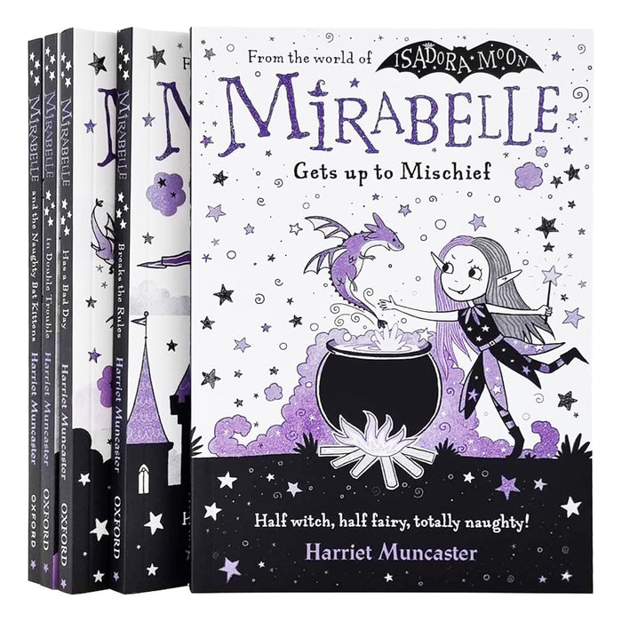 Harriet Muncaster Mirabelle Collection 5 Books Set (Mirabelle Gets up to Mischief, Mirabelle Breaks the Rules,)