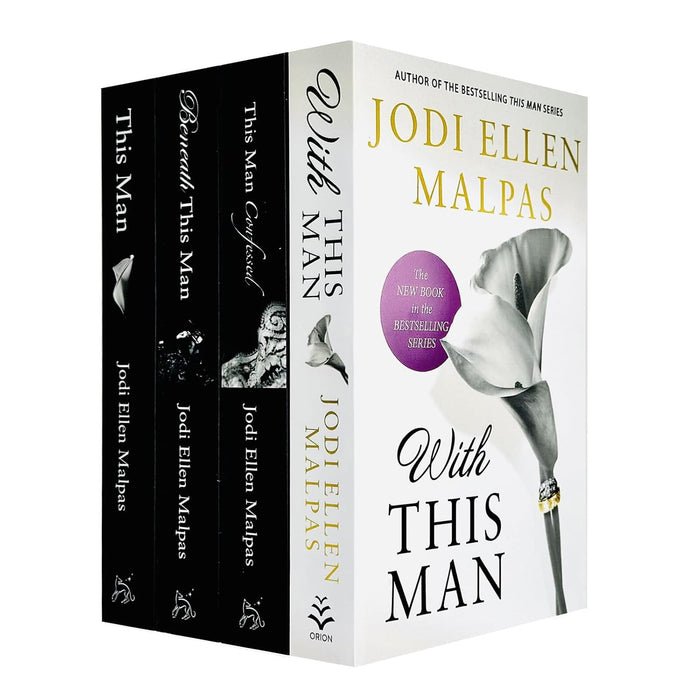 This Man Series 4 Books Collection Set By Jodi Ellen Malpas(This Man, Beneath This Man, This Man Confessed & With This Man)