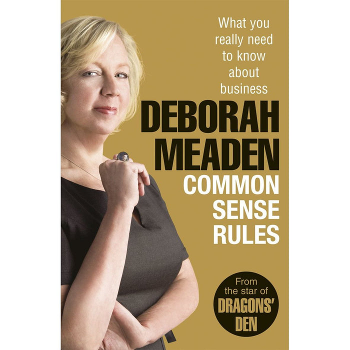 Deborah Meaden Collection 2 Books Set (Deborah Meaden Talks Money & Common Sense Rules) - The Book Bundle