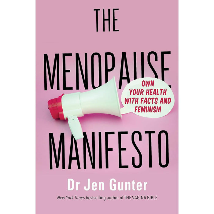 Dr Jennifer Gunter Collection 3 Books Set Blood,Menopause Manifesto,Vagina Bible