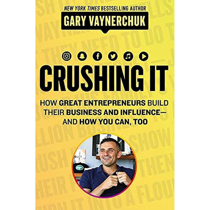 Gary Vaynerchuk Collection 3 Books Set (Crushing It, Crush It! & [Hardcover] Twelve and a Half) - The Book Bundle