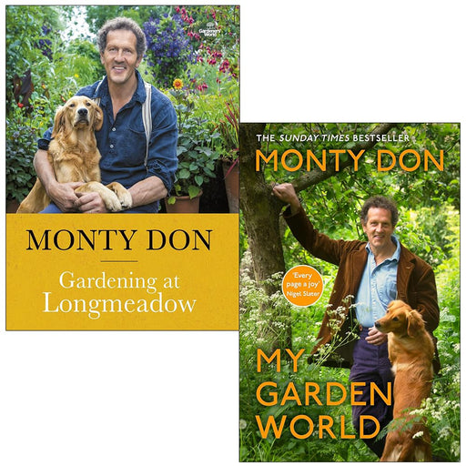 Gardening at Longmeadow & My Garden World By Monty Don 2 Books Collection Set - The Book Bundle