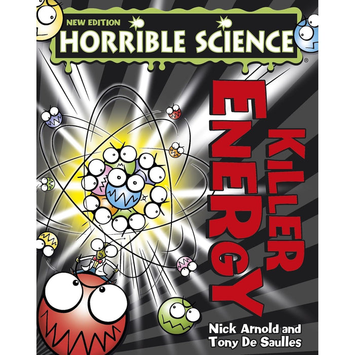 Horrible Science Collection 3 Books Set By Nick Arnold (Ugly Bugs, Painful Poison & Killer Energy)