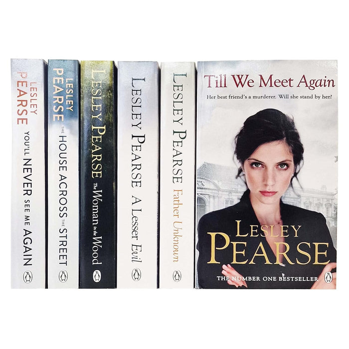 Lesley Pearse Collection 6 Books Set (Till We Meet Again, Father Unknown, A Lesser Evil)