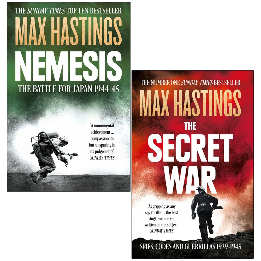 Max Hastings Collection 2 Books Set (Nemesis The Battle for Japan 1944 ...