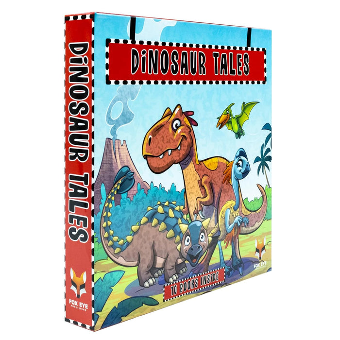 Dinosaur Tales 10 Picture Book Collection (Alfie The Allosaurus Learn to Roar, Olivia The Oviraptor Makes A Difference & More...)