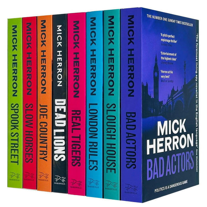 Slough House Thriller Series 8 Books Collection Set By Mick Herron (Slow Horses)