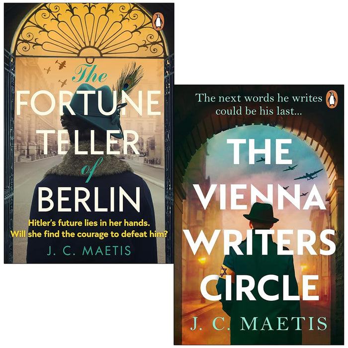 J C Maetis Collection 2 Books Set (The Fortune Teller of Berlin and The Vienna Writers Circle)