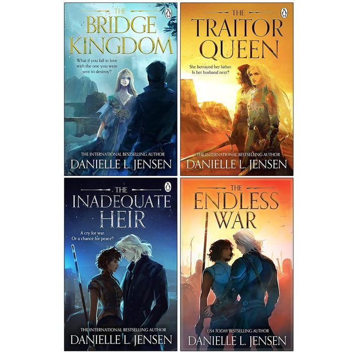 The Bridge Kingdom Series 4 Books Collection Set By Danielle L. Jensen (The Bridge Kingdom)