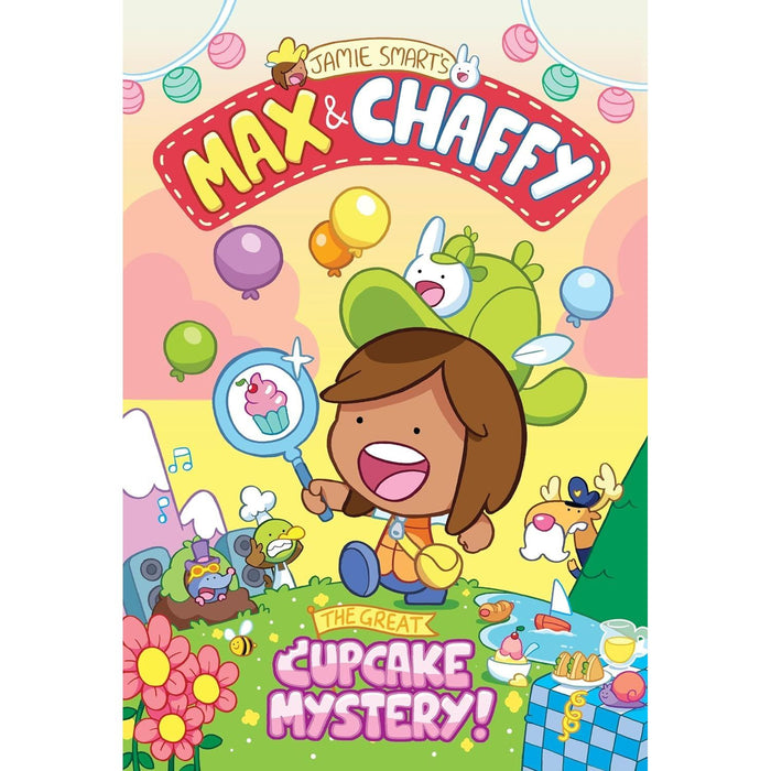 Max and Chaffy Series 4 Books Collection Set By Jamie Smart (Hunt For the Pirates Gold!)