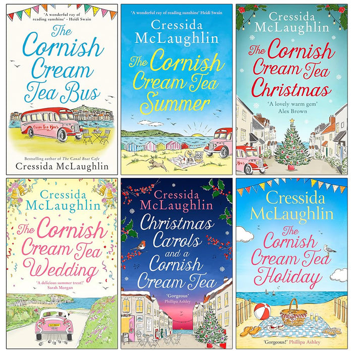 The Cornish Cream Tea Series Collection 6 Books Set By Cressida McLaughlin