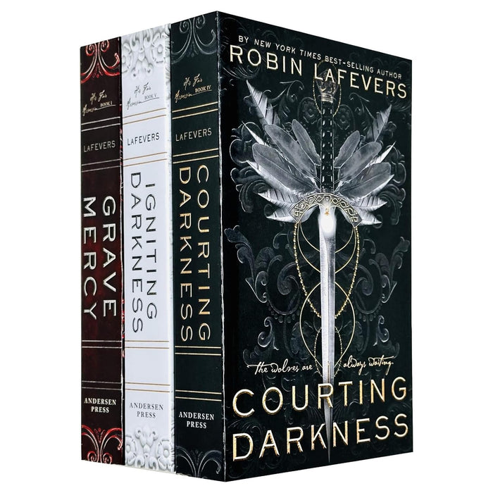 Robin LaFevers Courting Darkness & His Fair Assassin Series 3 Books Collection Set