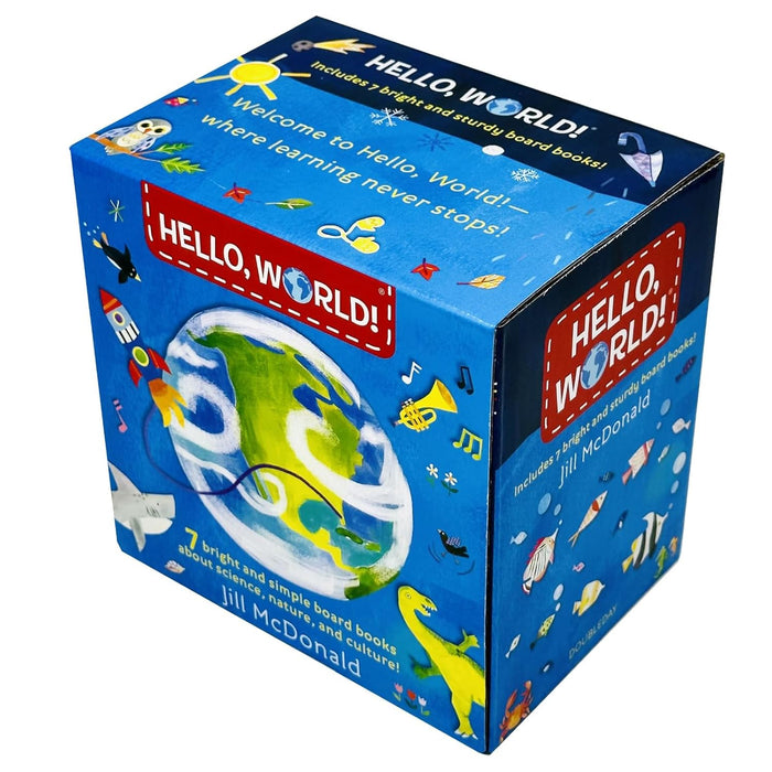 Hello, World! 7 Books Collection Box Set By Jill Mcdonald (Solar System, Weather)