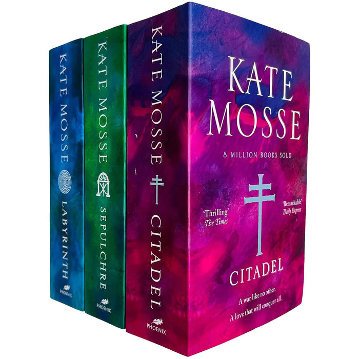 Languedoc Series 3 Books Collection Set By Kate Mosse (Labyrinth, Sepulchre & Citadel)