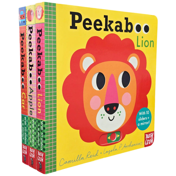 Peekaboo Series 3 Books Collection Set (Peekaboo Apple, Peekaboo Lion and Peekaboo Car)