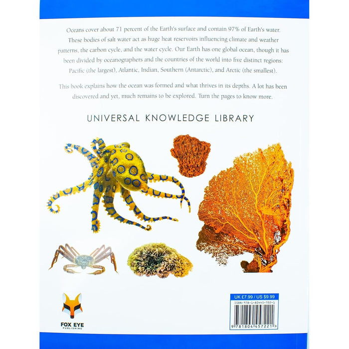 Universal Knowledge Library Animals and Nature 8 Volumes Book Collection Set