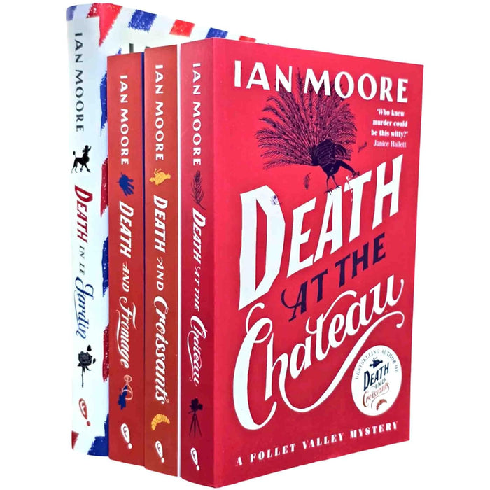 A Follet Valley Mystery By Ian Moore 4 Books Collection Set (Death and Fromage)