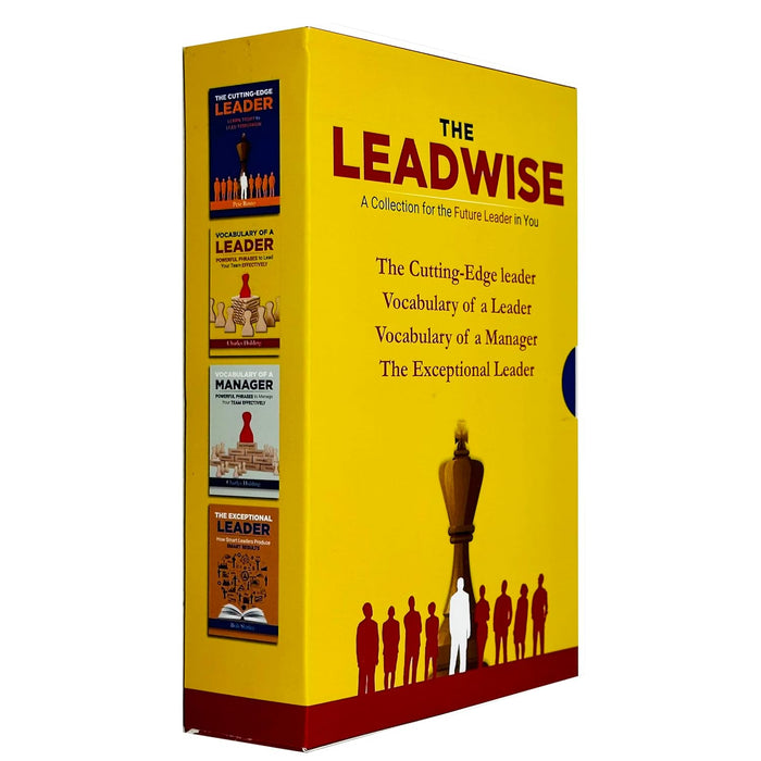 The Leadwise Collection 4 Books Set (The Cutting-edge Leader, The Exceptional Leader)