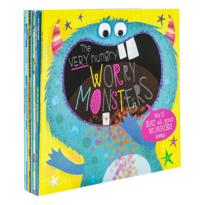 The Very Hungry Worry monster Behaviour & Emotions library 10 books set