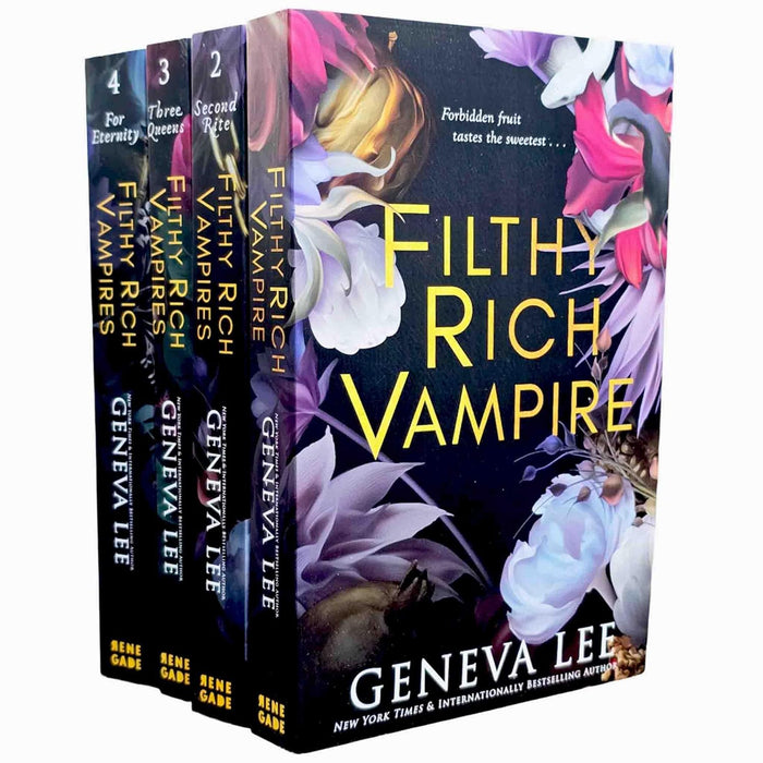 Filthy Rich Vampires Series By Geneva Lee 4 Books Collection Set