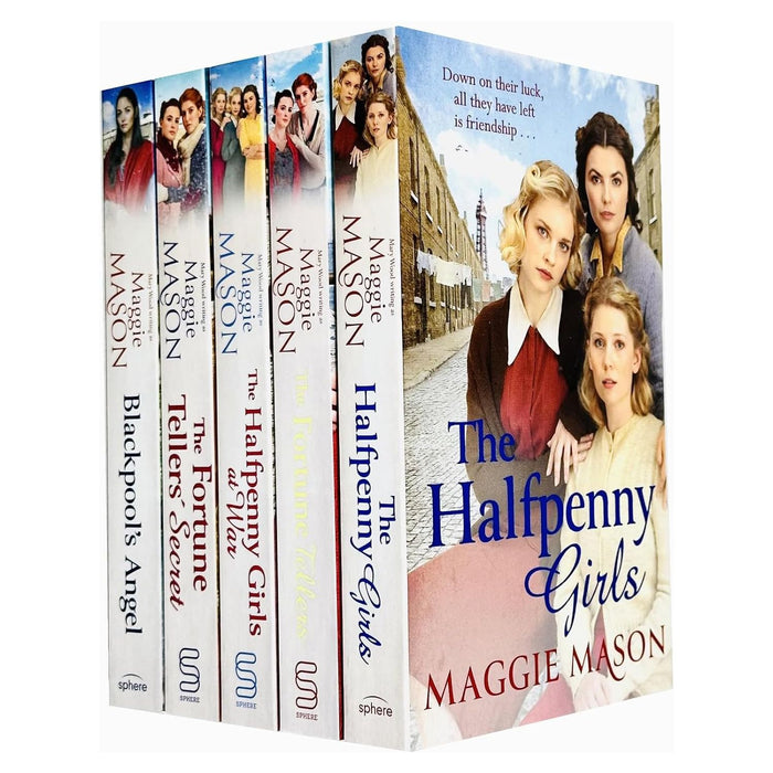 Maggie Mason Collection 5 Books Set (The Halfpenny Girls, The Fortune Tellers)