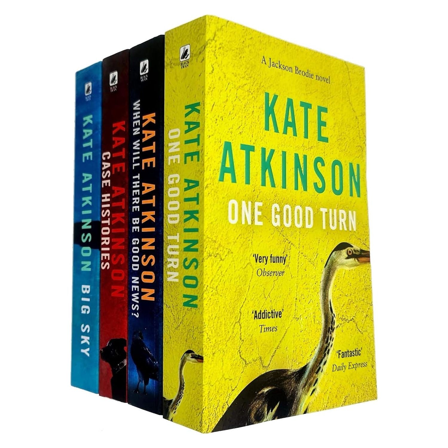 Jackson Brodie Series 4 Books Collection Set By Kate Atkinson