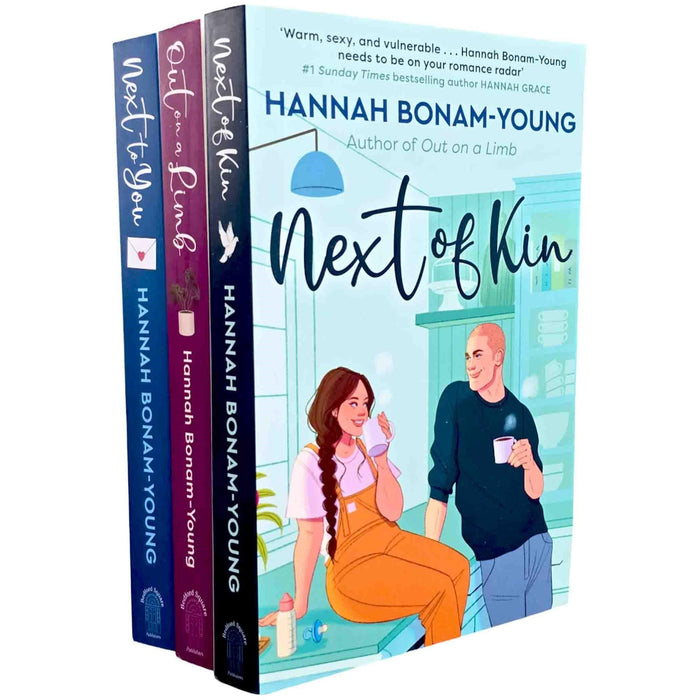 Next Series By Hannah Bonam Young 3 Books Collection Set (Next to You, Next of Kin and Out on a Limb)