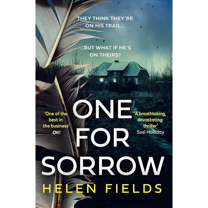 Helen Fields Collection 4 Books Set (The Shadow Man, The Institution, The Last Girl to Die & One for Sorrow)