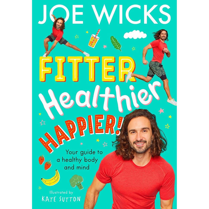 Joe Wicks Collection 2 Books Set (Fitter Healthier Happier & Feel Good in 15)