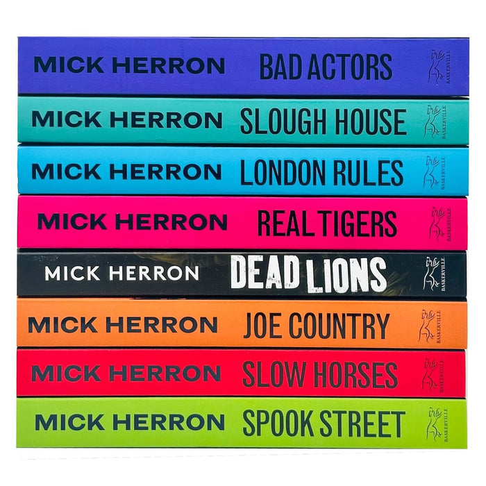 Slough House Thriller Series 8 Books Collection Set By Mick Herron (Slow Horses)