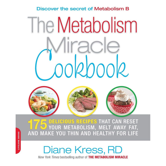 Metabolism Miracle Cookbook: 175 Delicious Meals that Can Reset Your Metabolism, Melt Away Fat, and Make You Thin and Healthy for Life: 256