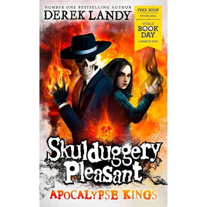 Skulduggery Pleasant Collection 17 Books Set by Derek Landy Apocalypse Kings1-16