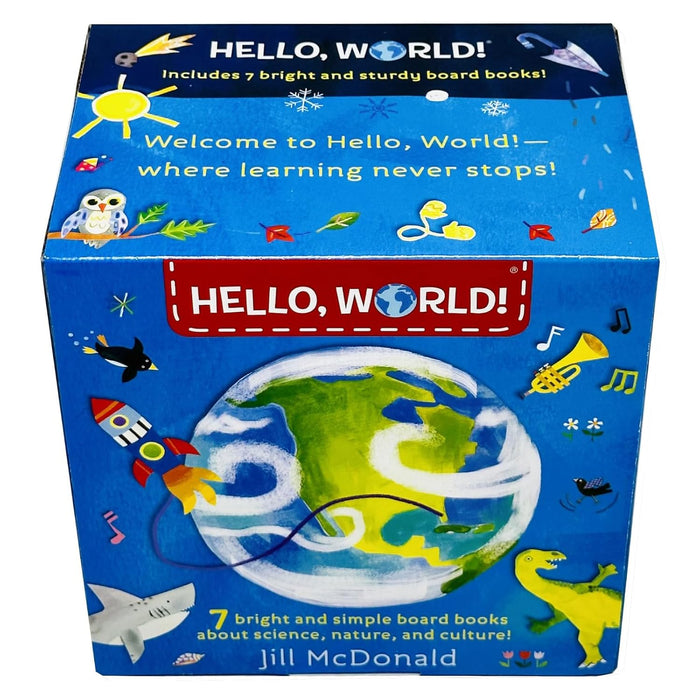 Hello, World! 7 Books Collection Box Set By Jill Mcdonald (Solar System, Weather)