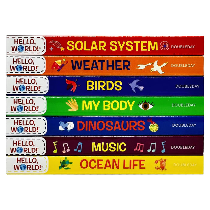 Hello, World! 7 Books Collection Box Set By Jill Mcdonald (Solar System, Weather)