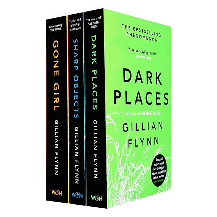 Gillian Flynn 3 Books Series Collection Set (Gone Girl, Sharp Objects & Dark Places)