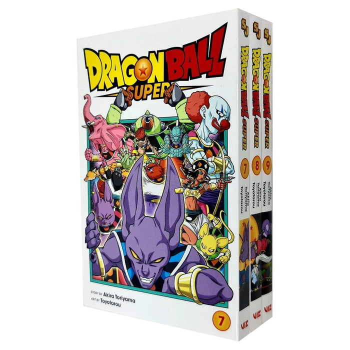 Dragon Ball Super Series Vol 7-9: 3 Books Collection Set By Akira Toriyama (Universe Survival The Tournament of Power Begins, Sign Of Son Goku's Awakening, Battle's End And Aftermath)