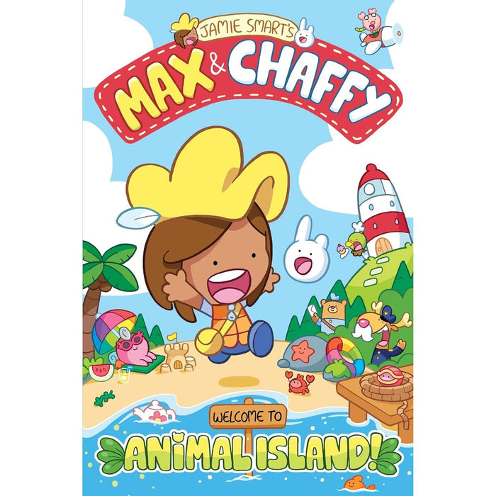 Max and Chaffy Series 4 Books Collection Set By Jamie Smart (Hunt For the Pirates Gold!)