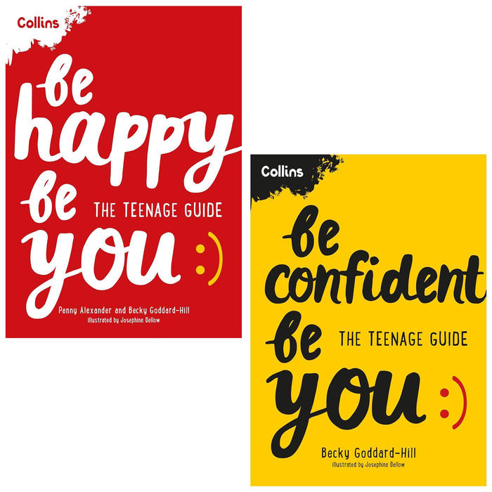 Collins Be You Series 2 Books Collection Set (Be Happy Be You, Be Confident Be You)